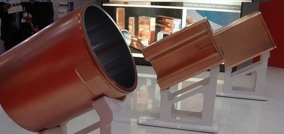 China Ronde-Kupfer-Form-Rohr für CCM, einzelne sich verjüngende kupferne Form-Platten-optionale Größe fournisseur