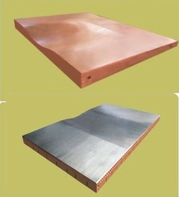China Chrome-Beschichtungs-Kupferblech-Platte, kohlenstoffarmes 1-Millimeter-starkes Kupferblech für Gießanlage fournisseur