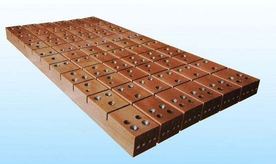 China Kupferne Formplatte für die Hochgeschwindigkeits- und hohe Leistungsfähigkeit rechteckig und Platte CCM fournisseur