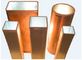 Quadratische Art Kupfer-Form-Rohr für CCM verschiedene Phase für die Herstellung des gerade gebogenen Billets fournisseur